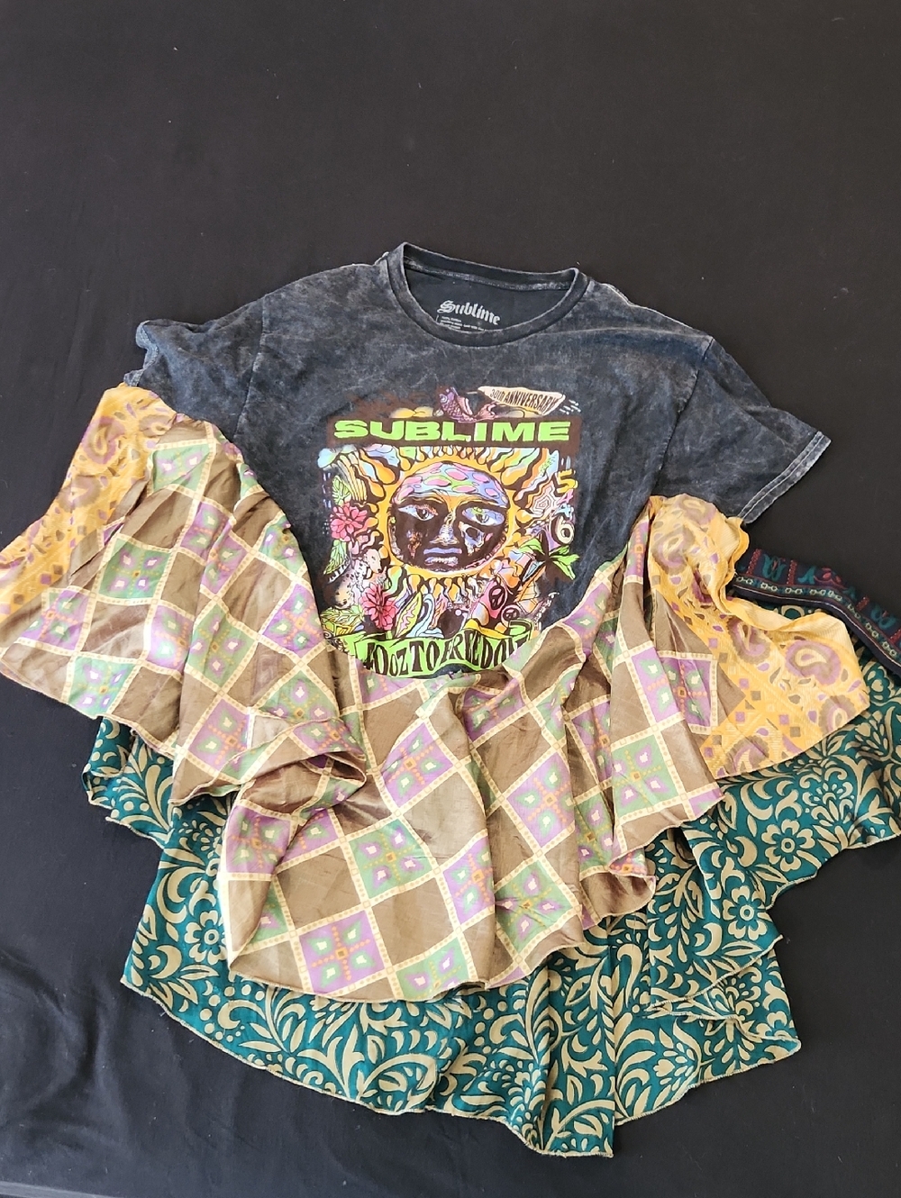 Vintage Sublime "40oz to Freedom" graphic tee. Boho Style 30 Year Anniversary Nw